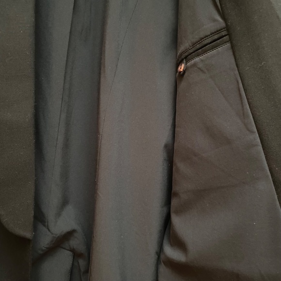 Kit and Ace Black Blazer with Blue Accents - Picture 3 of 14